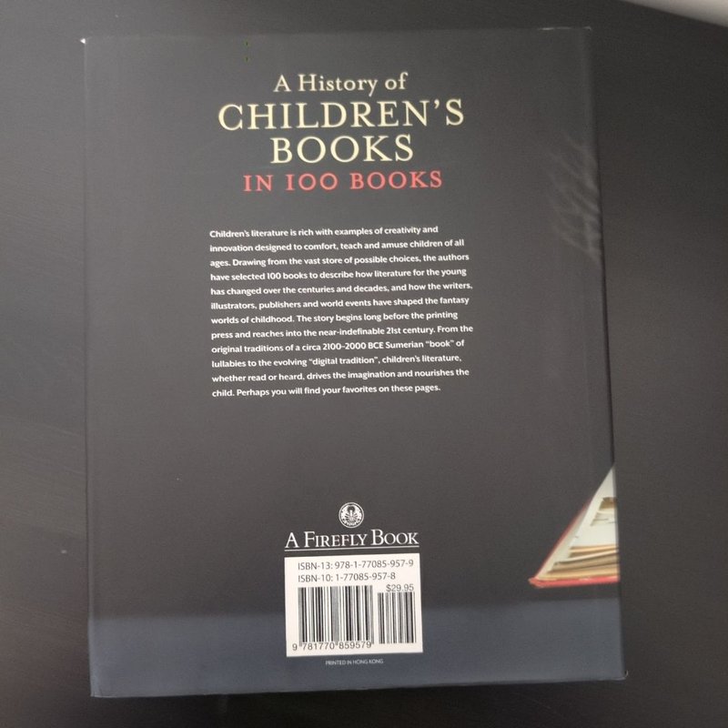 A History of Children's Books in 100 Books by Roderick Cave, Sara Ayad