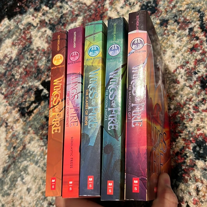 Wings of Fire Boxset 1-5