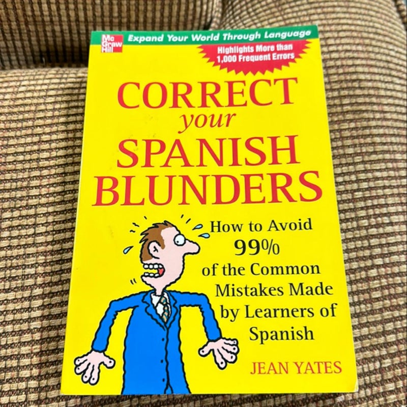 Correct Your Spanish Blunders