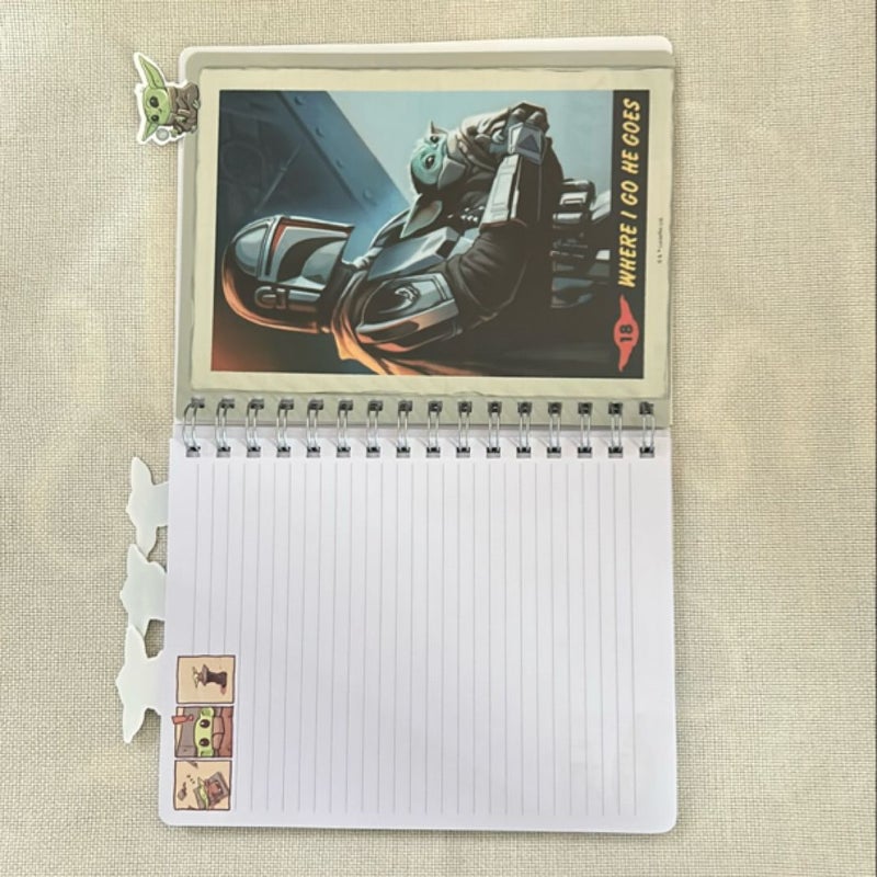 Star Wars Mandalorian Notebook