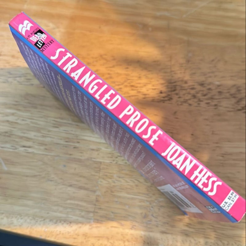Strangled Prose by Joan Hess