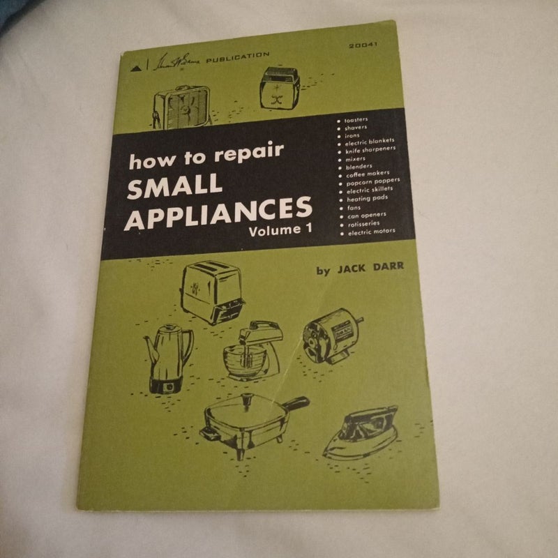 How to Repair Small Appliances (2 Books)