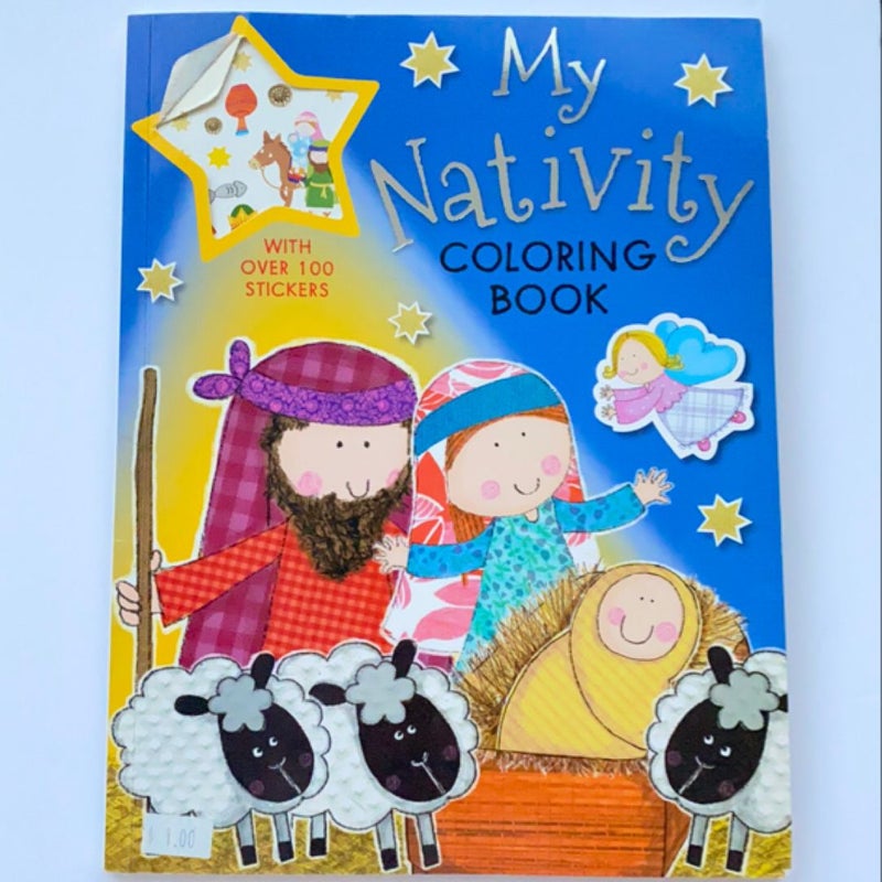 Nativity Coloring Book