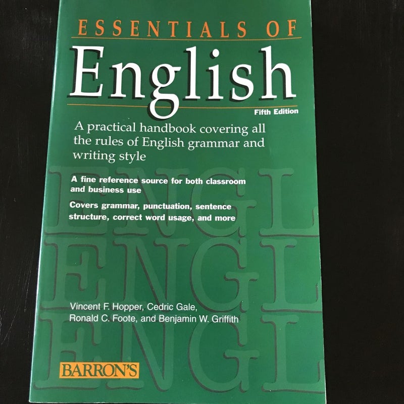 Essentials of English