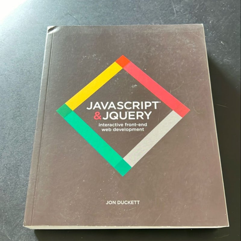 JavaScript and JQuery