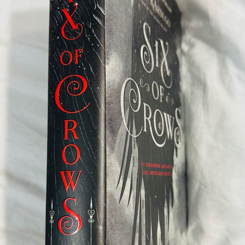 Six of Crows. 1st Edition. OOP. Sprayed Edges