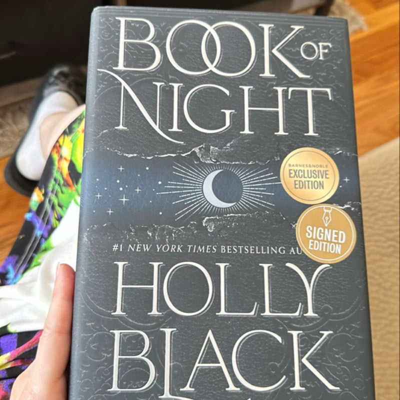 Book of Night Signed 