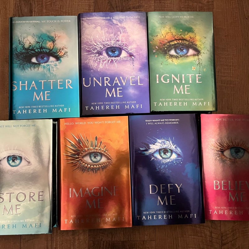 Shatter me full set fairyloot edition 