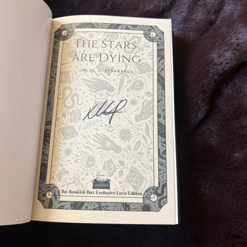 The Stars are Dying (Bookish Box Signed Special Edition)