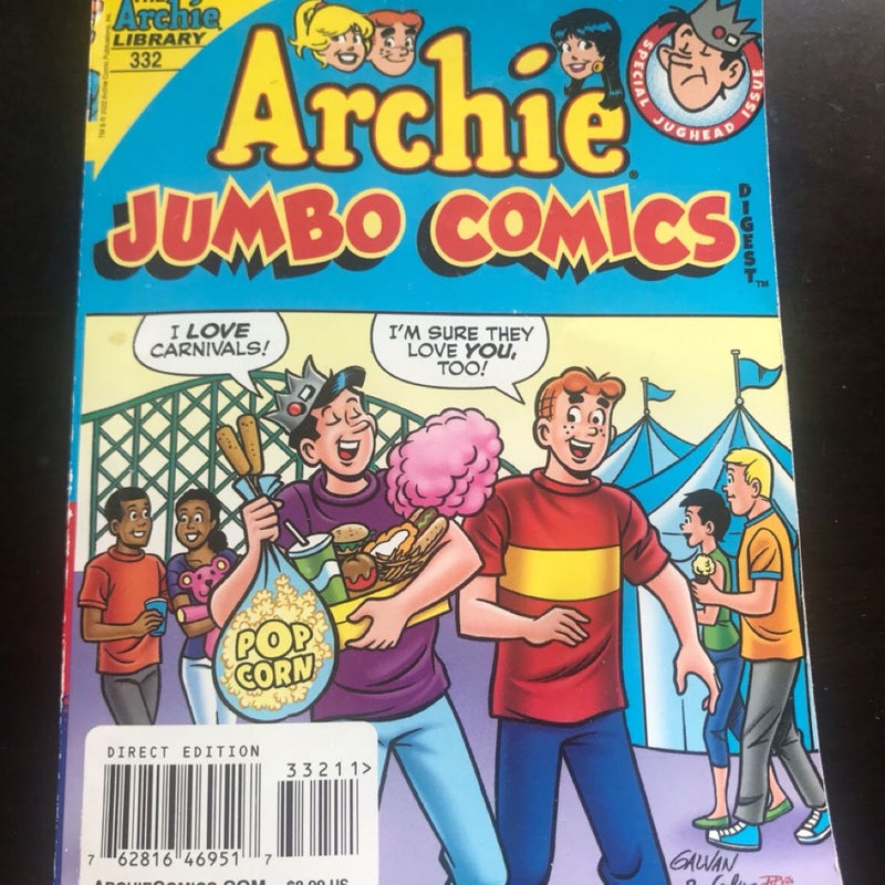 Archie Jumbo Comics 2022 The Archie Library 332 VGC