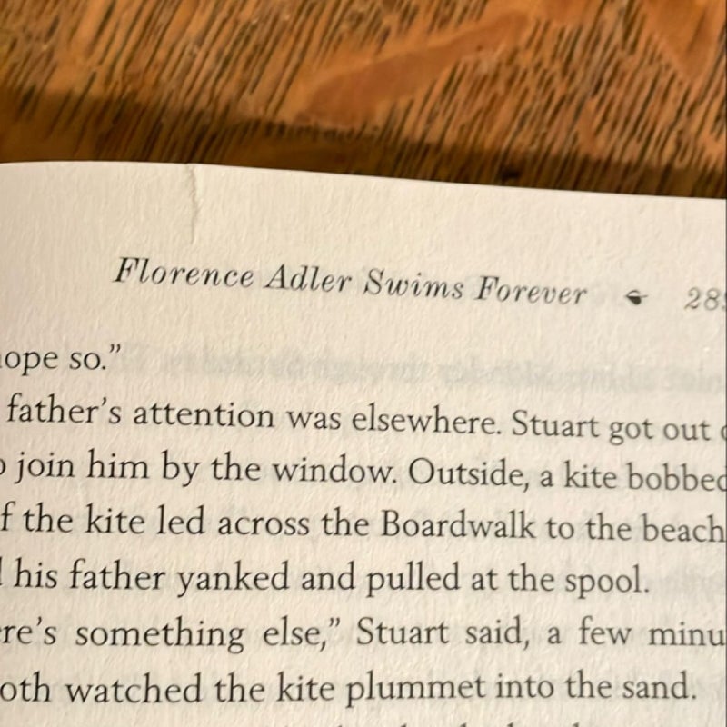 Florence Adler Swims Forever