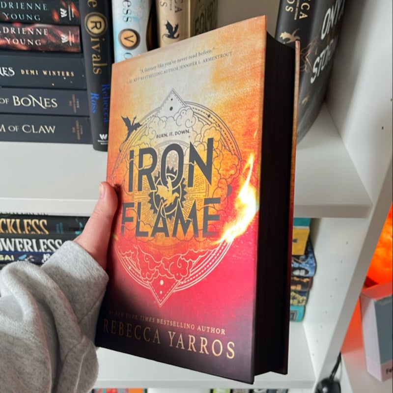 Iron Flame *FIRST print/edition*