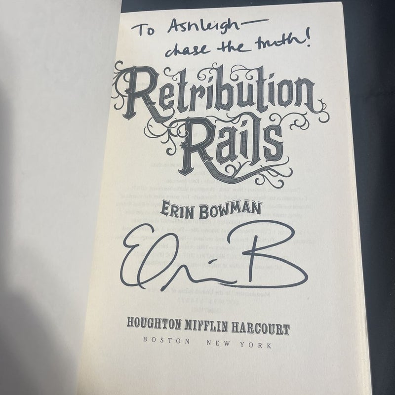 Retribution Rails (Signed Copy)