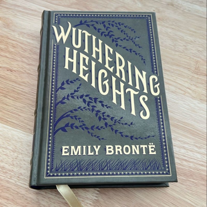 B&N Wuthering Heights Leather Clas- O/P