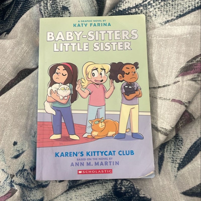 Karen's Kittycat Club (Baby-Sitters Little Sister Graphic Novel #4)