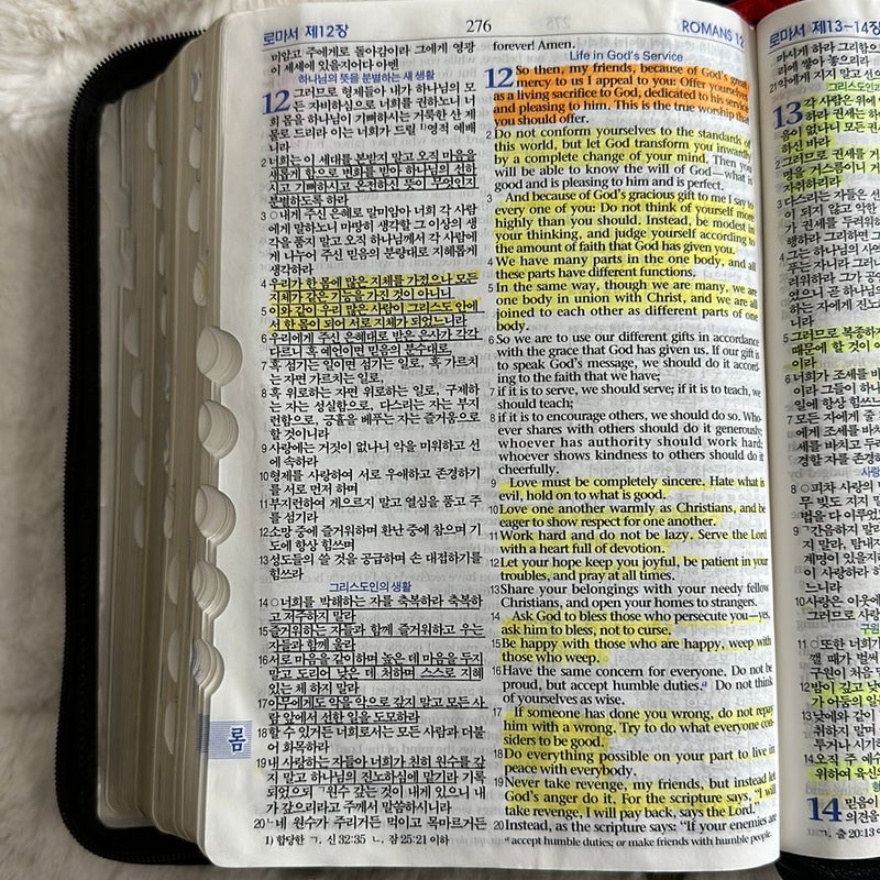 Korean -English Bible