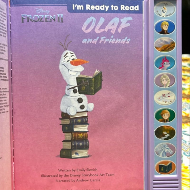 Disney Frozen 2: Olaf and Friends I'm Ready to Read Sound Book