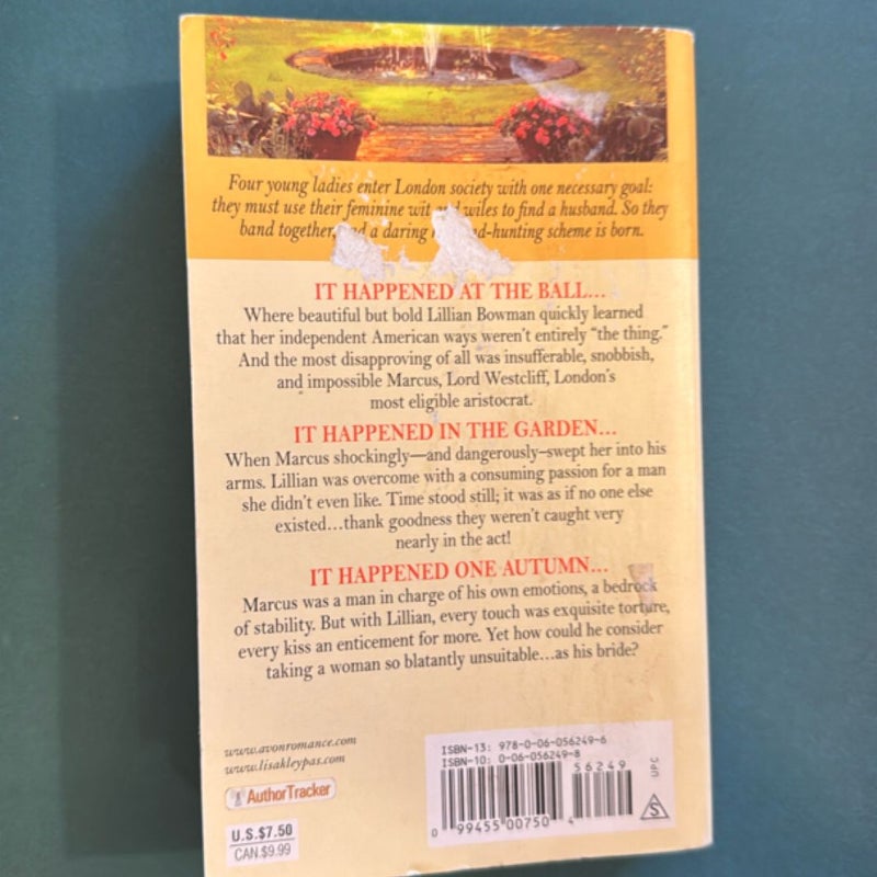 It Happened One Autumn - Stepback, 1st Ed