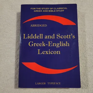 Abridged Greek-English Lexicon