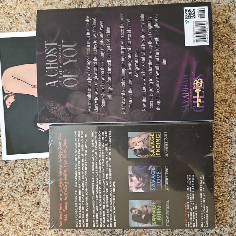 Contemporary dark romance signed bundle art print Giles Arc Jones Mafia