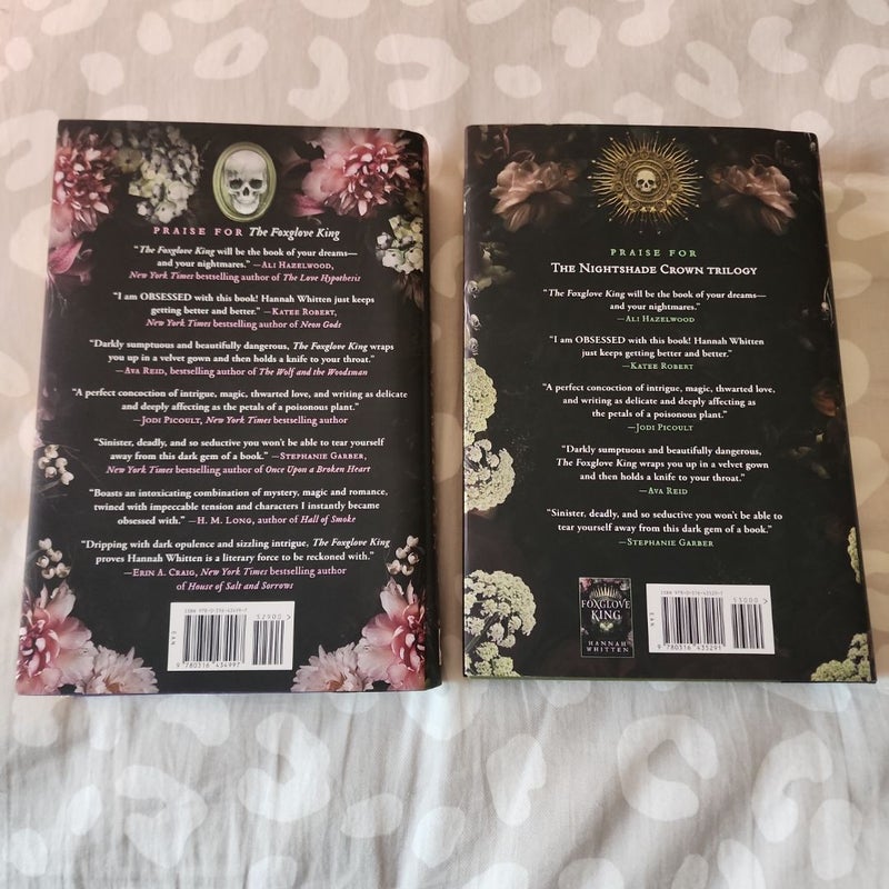 The Foxglove King + The Hemlock Queen (Book Bundle)