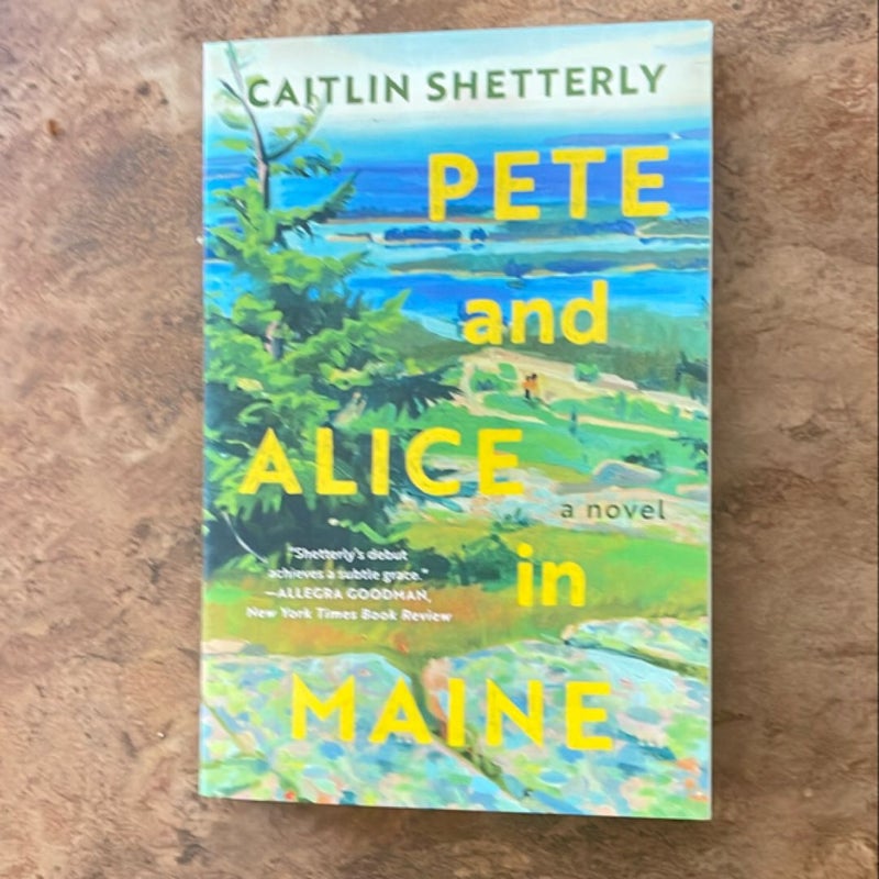 Pete and Alice in Maine