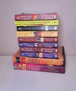 Sookie Stackhouse Novels 10 book bundle