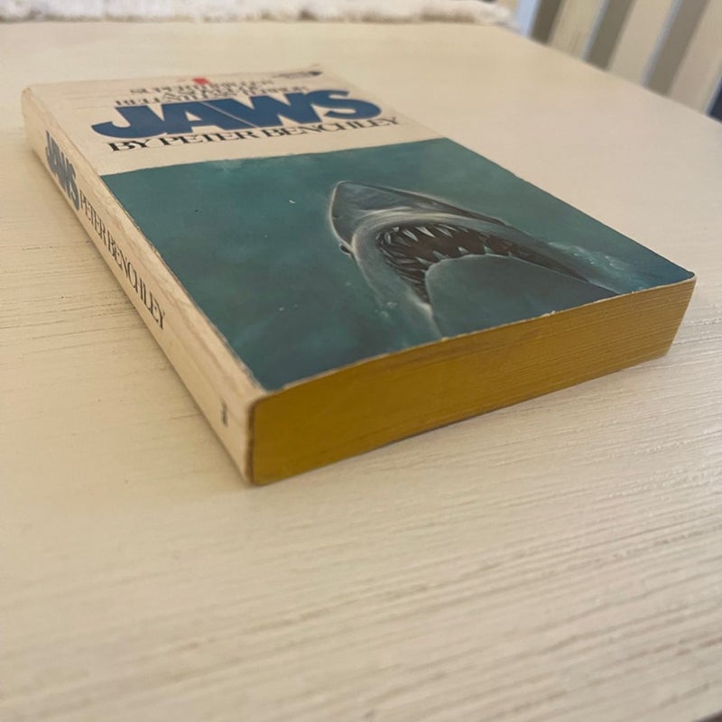 JAWS -Rare Book Club Edition -No Swimmer 1975