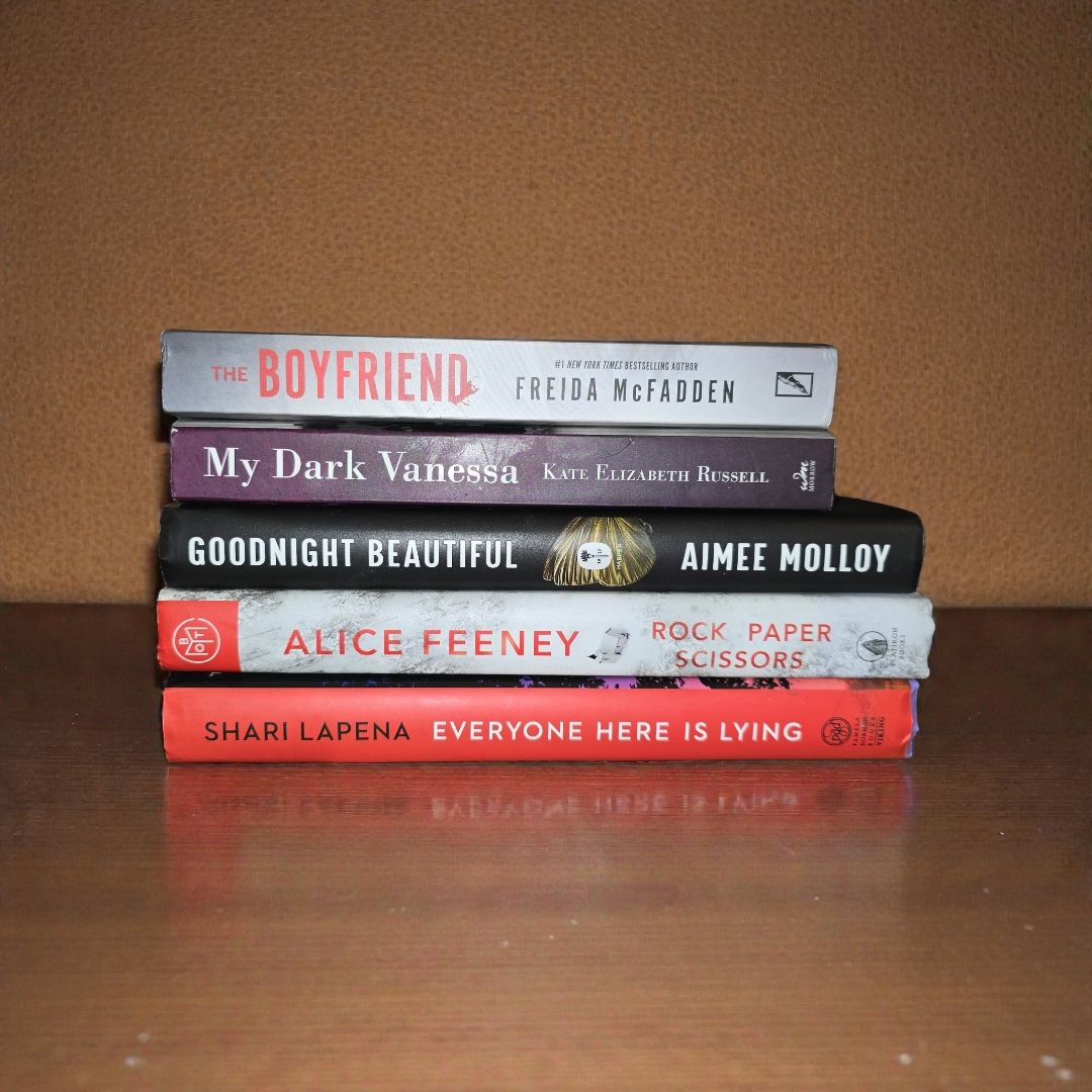 Special 6 book Lot of Thrillers