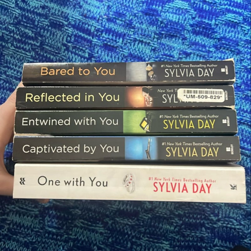 Bared to You; Reflected In You; Entwined with You; Captivated by You; & One With You—Complete Crossfire Series Bundle(OG Covers)