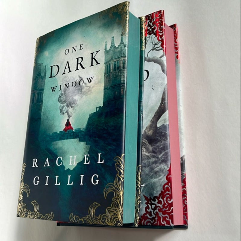 Fairyloot One Dark Window/Two Twisted Crowns by Rachel Gillig , Hardcover Pangobooks