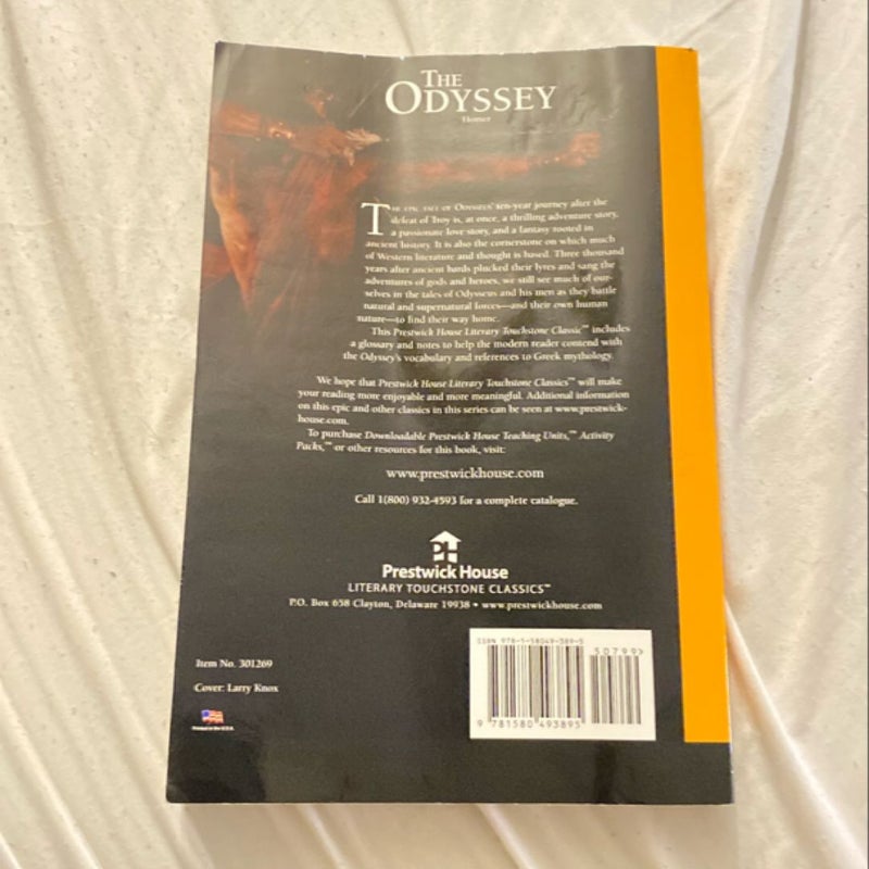 The Odyssey - Literary Touchstone Edition