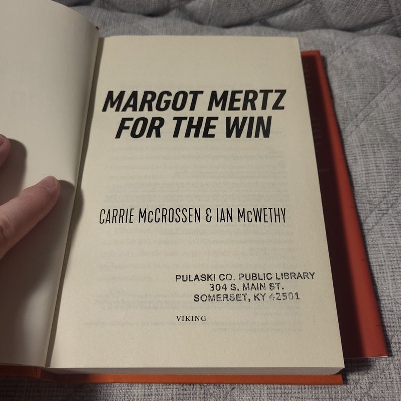 Margot Mertz for the Win