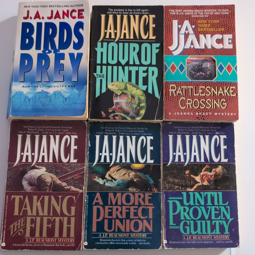 Birds of Prey, Hour of The Hunter, Rattlesnake Crossing, Taking The Fifth, A More Perfect Union, Until Proven Guilty 