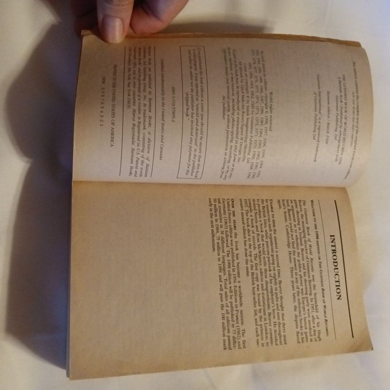 The Guinness Book of World Records 1998