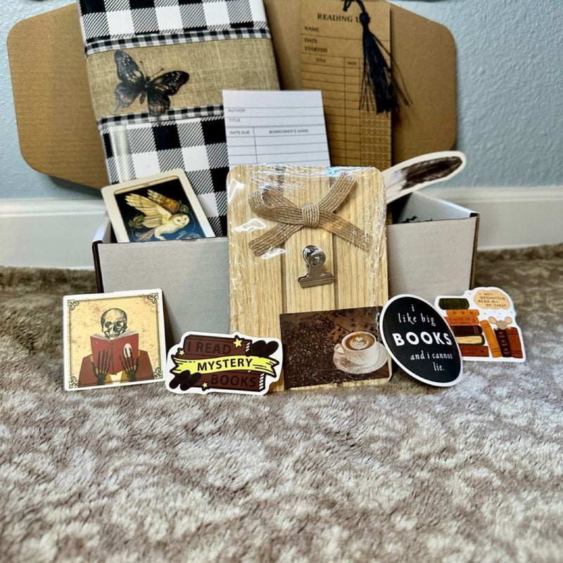 MYSTERY *themed* Blind Date with a Book Box