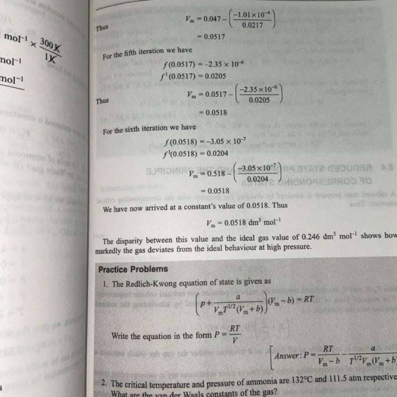 Calculations in Chemistry