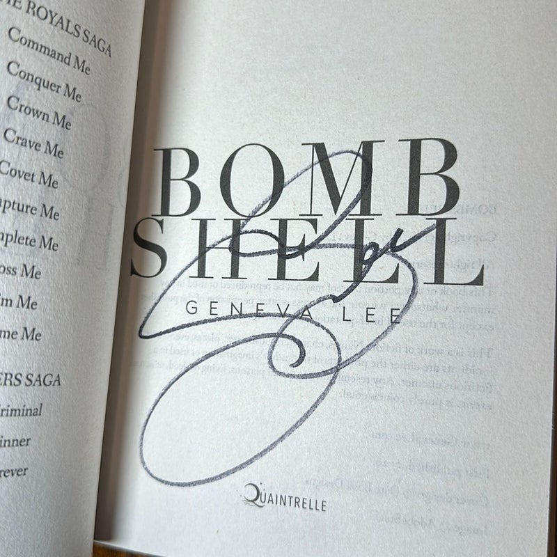 Bombshell - Signed