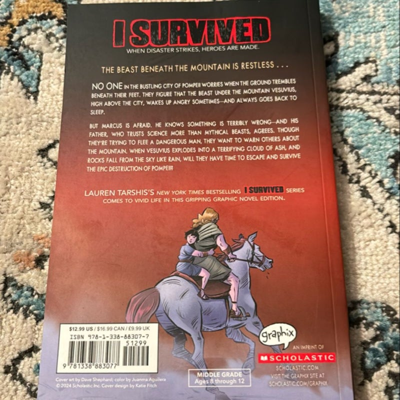 I Survived the Destruction of Pompeii, AD 79 (I Survived Graphic Novel #10)