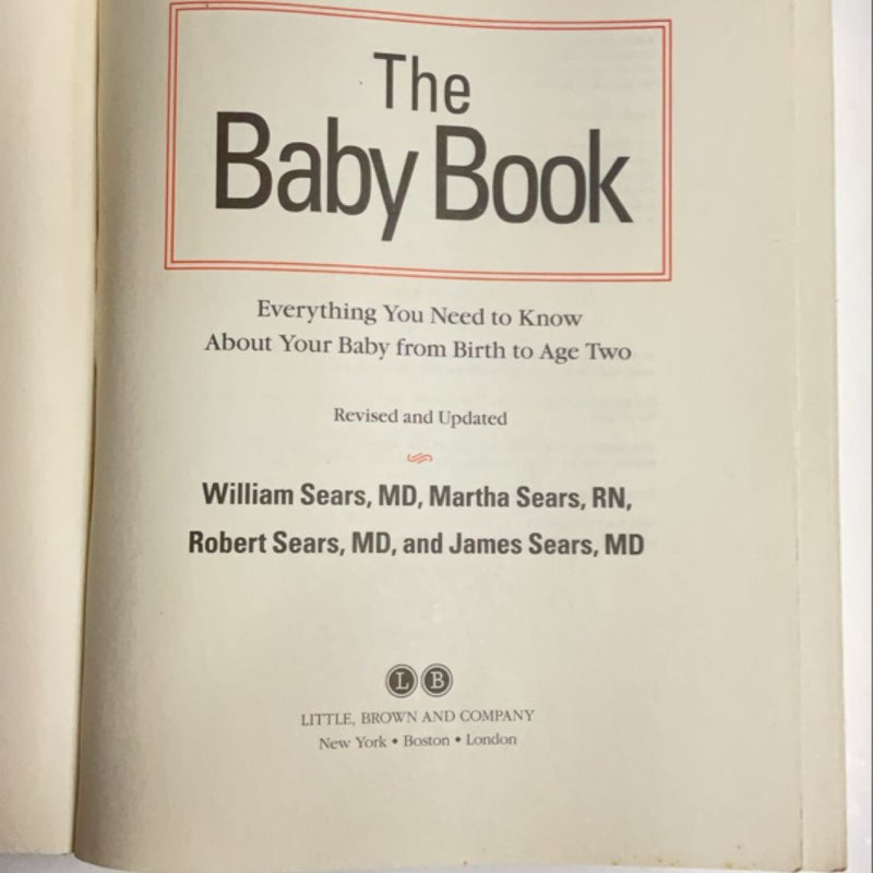 The Sears Baby Book, Revised Edition