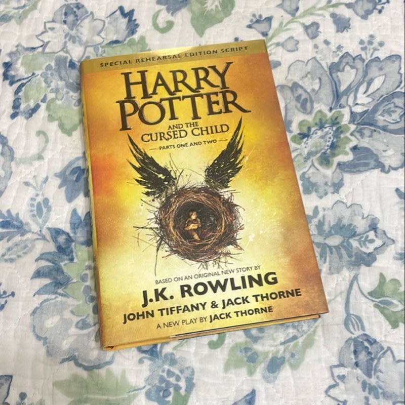 Harry Potter and the Cursed Child Parts One and Two (Special Rehearsal Edition Script)