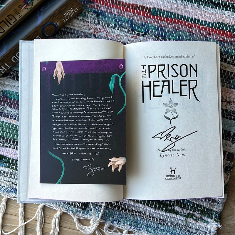 The prison healer series Fairyloot