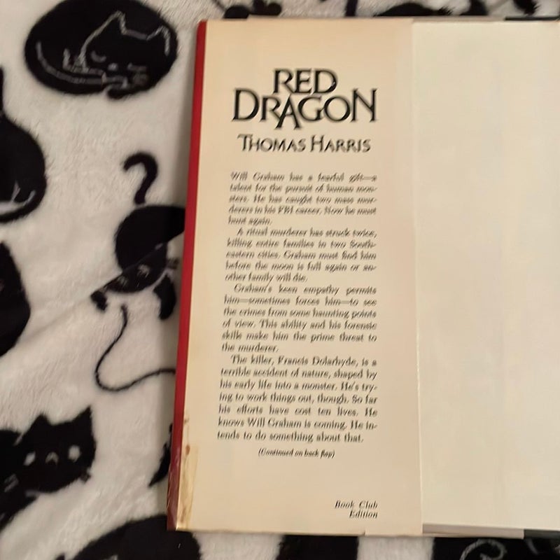 Red Dragon - Book Club Edition 