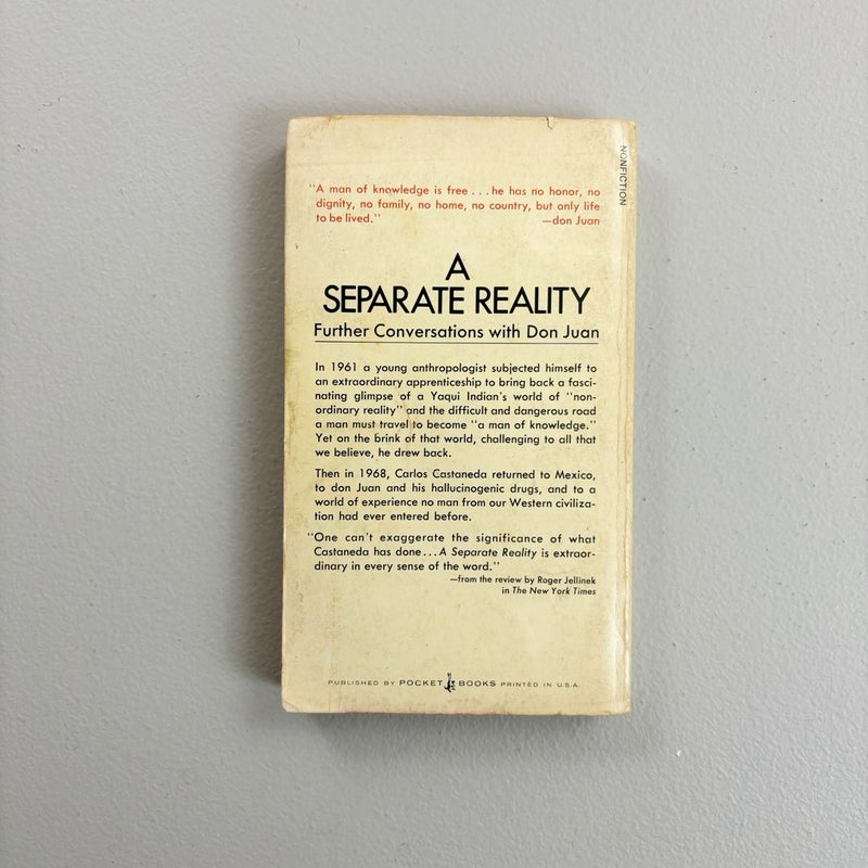 A Seperate Reality {1973}