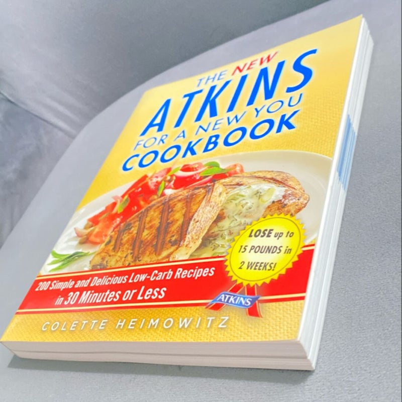 The New Atkins for a New You Cookbook