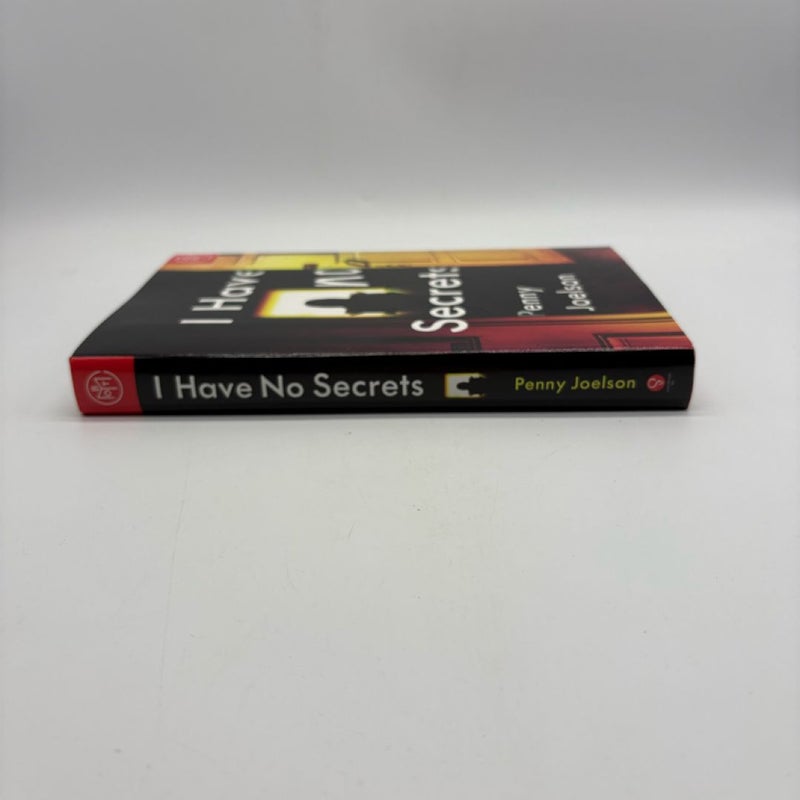 I Have No Secrets