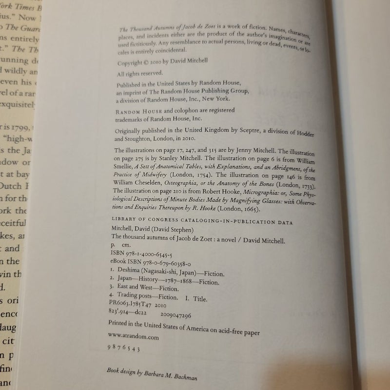 The Thousand Autumns of Jacob de Zoet