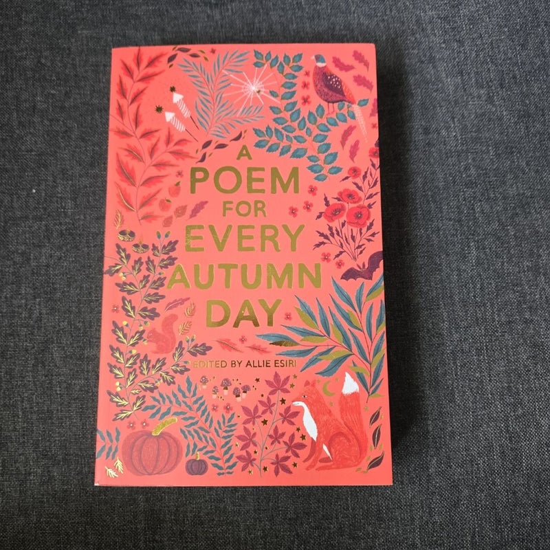 A Poem for Every Autumn Day