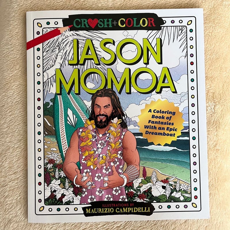 Jason Momoa Coloring Book