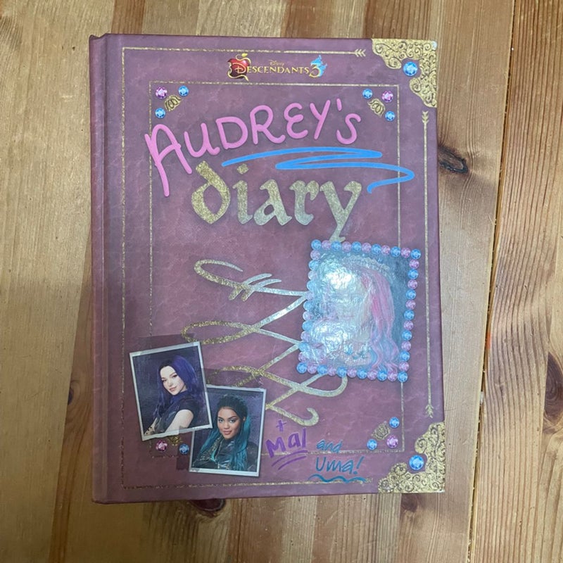 Descendants 3: Audrey's Diary by Disney Books, Hardcover